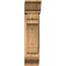 Ekena Millwork Olympic Traditional Smooth Bracket w/ Offset Brace, Western Red Cedar, 7 1/2"W x 20"D x 32"H BKT0806X20X32OLY01SWR - alternate 3